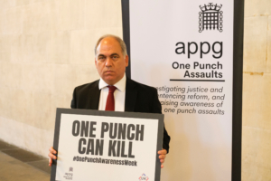 Bambos supporting the APPG on One Punch Assaults