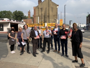 The Labour doorstep in Bowes