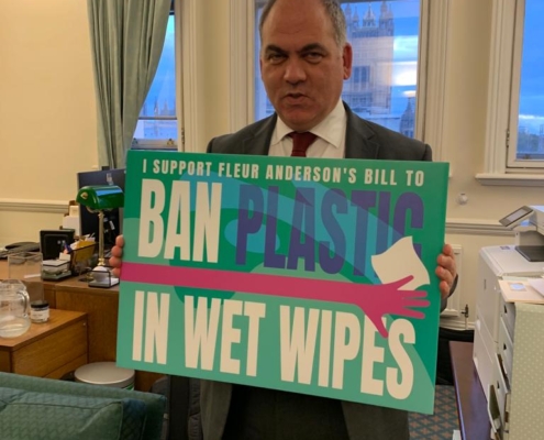 Ban plastic in wet wipes Bambos