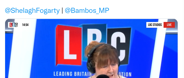 Bambos Shadow Immigration Minister LBC interview