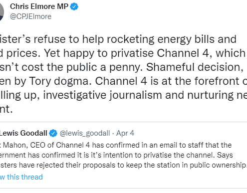 Channel 4 privatisation