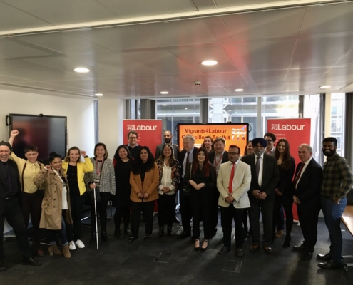 Migrants4Labour reception