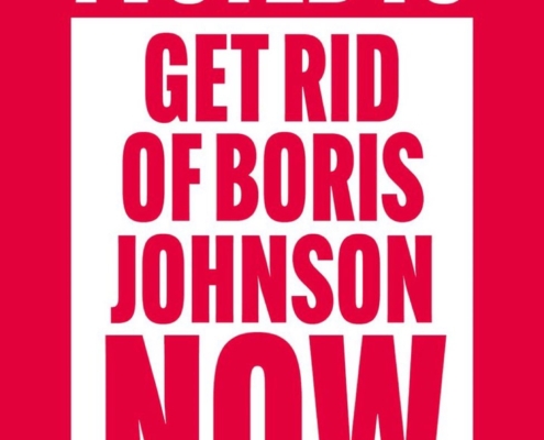 I voted to get rid of Boris Johnson now
