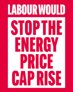 Labour would stop the energy price cap rise