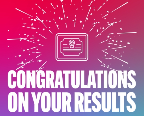 Congratulations on your results