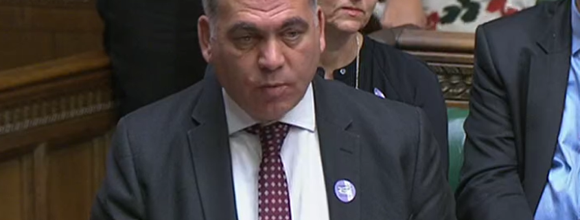 Bambos Charalambous MP PMQ to Dominic Raab