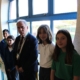 Bambos Charalambous MP and pupils from West Grove primary school