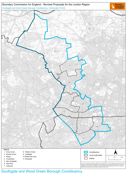 Southgate and Wood Green constituency