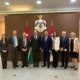 Bambos Charalambous MP alongside a delegation of UK MPs meeting with the Jordanian Foreign Minister