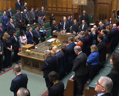 Moment of Remembrance for the Holocaust in the House of Commons