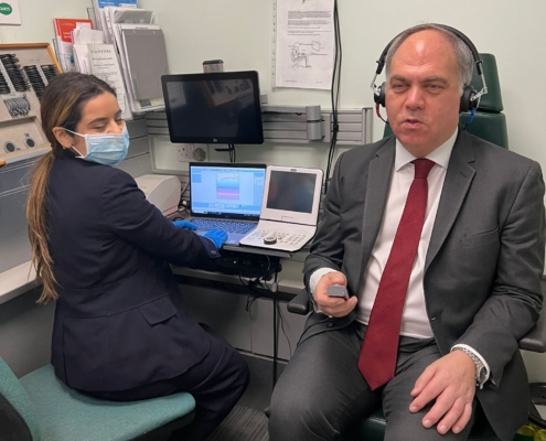 I enjoyed a fantastic visit to Specsavers in Palmers Green to mark this month’s World Hearing Day and get my hearing tested too. It's alarming to know that by 2035, 14.6 million UK adults are projected to have age-related hearing loss. It’s time to prioritise our hearing health and a huge thank you to the Specsavers team for their time.