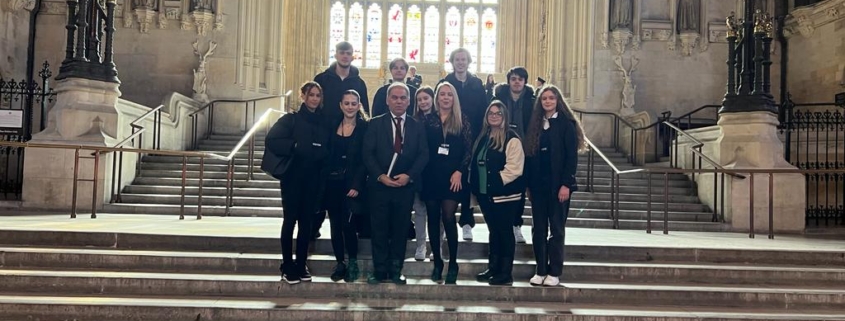 Winchmore School visit to Parliament