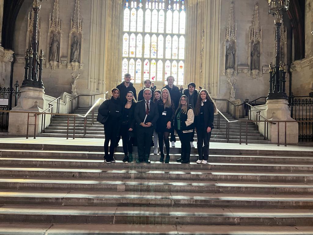 Winchmore School visit to Parliament