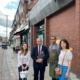 Bambos Charalambous MP with local residents outside the 369-371 Green Lanes site